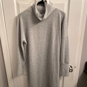 Noisy May Light Grey Sweater Dress